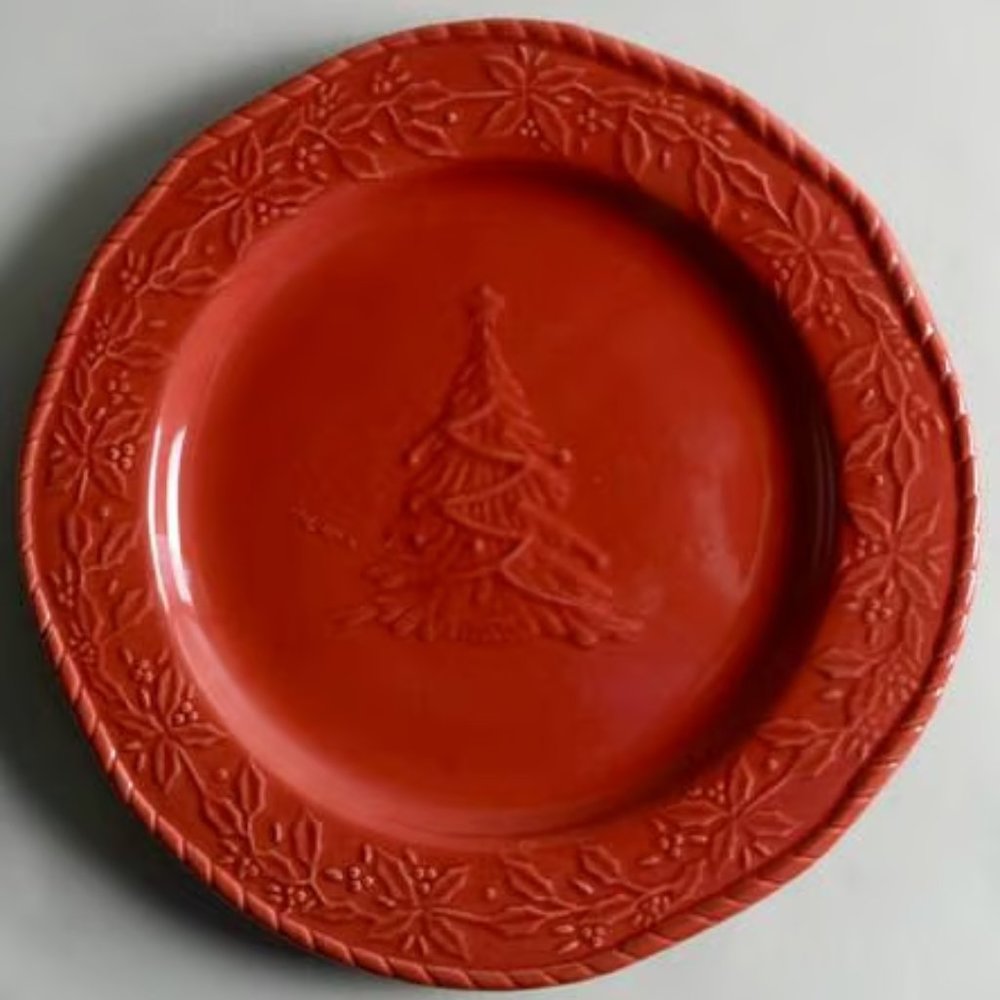 Boughs of Holly by Canterbury Potteries 6 Piece Service for 2